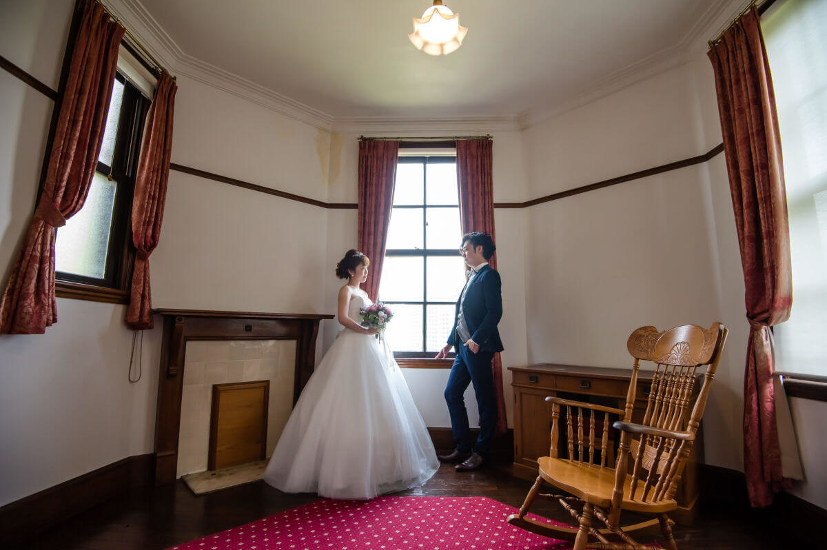 山手西洋館でのフォトウェディング