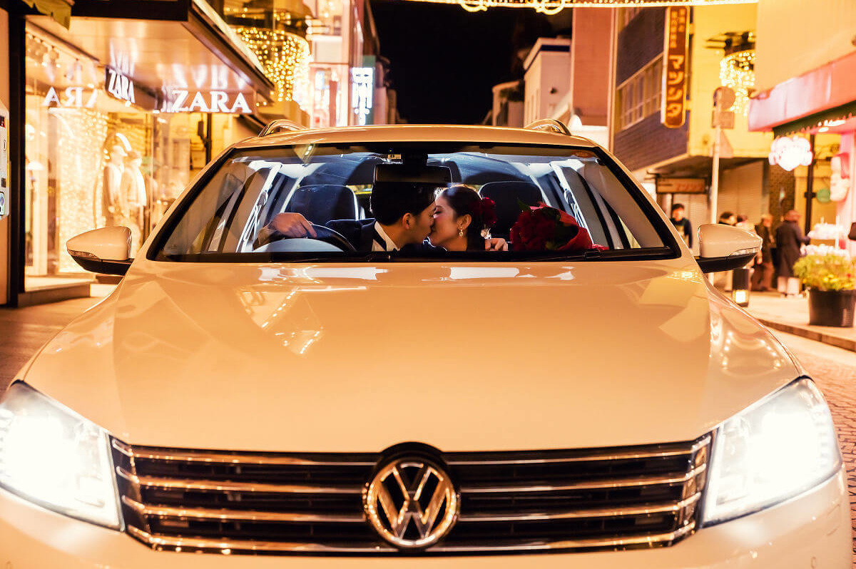 愛車と撮る前撮り