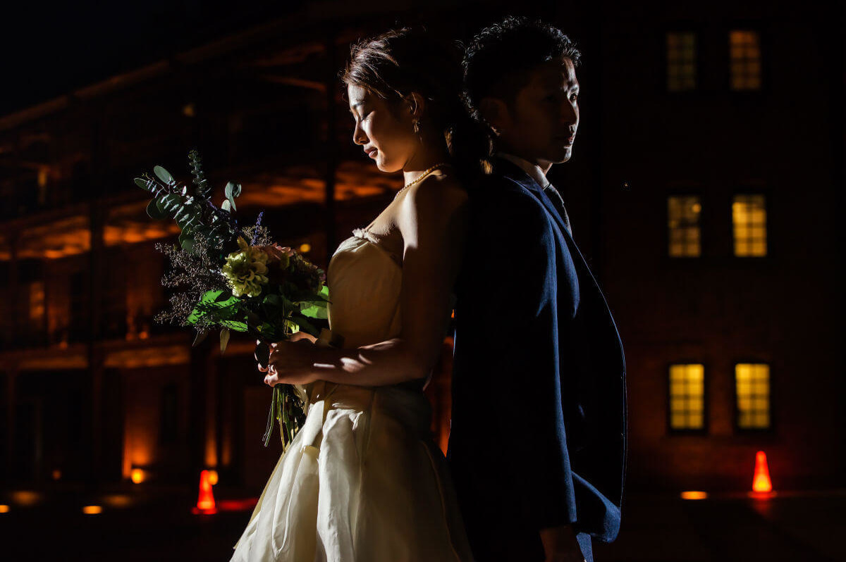 赤レンガナイトロケーションフォト