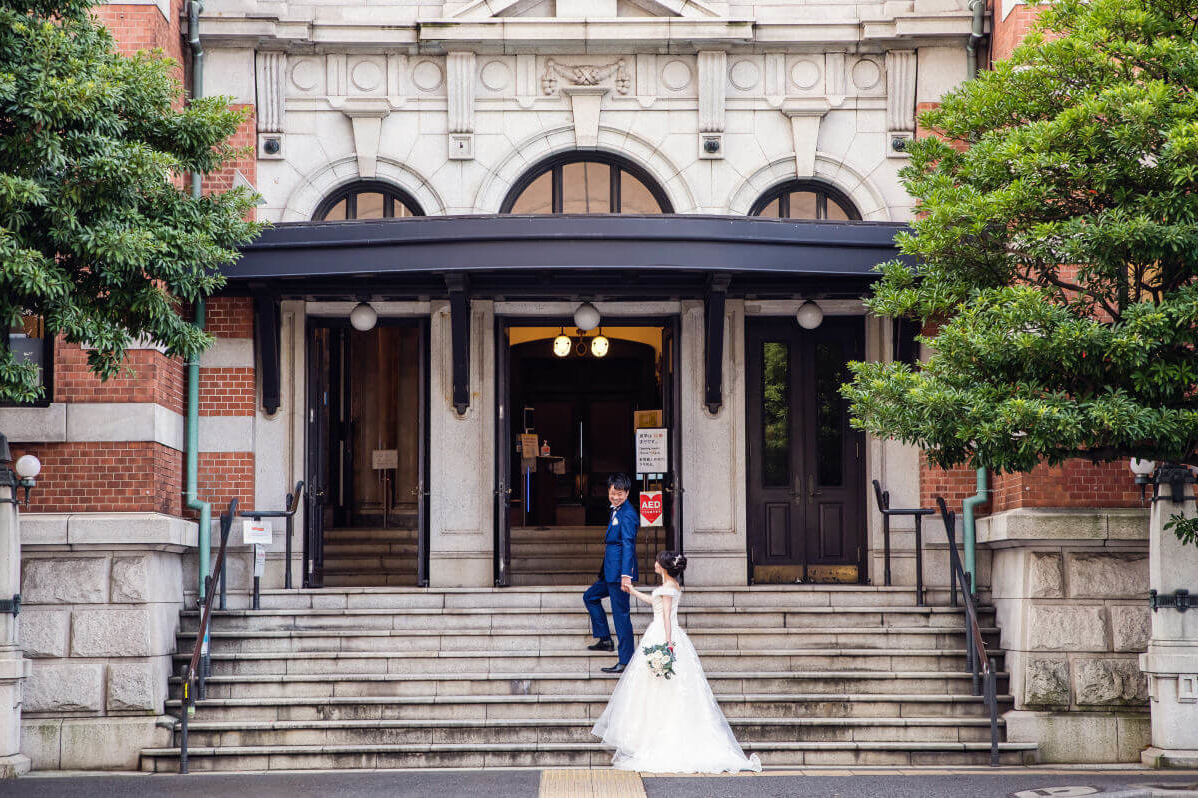 みなとみらいで前撮りロケーション