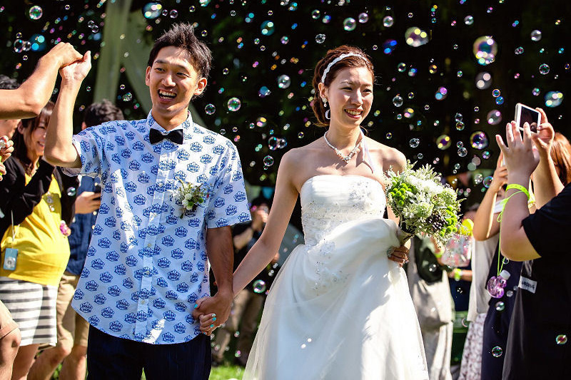 バブルシャワー