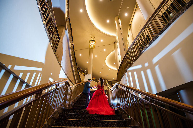 結婚式後のロケーションフォト