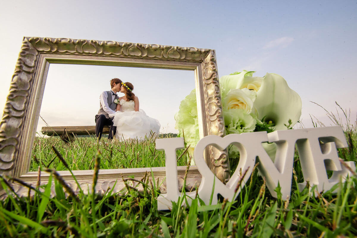 前撮りアイテムを使っておしゃれショット