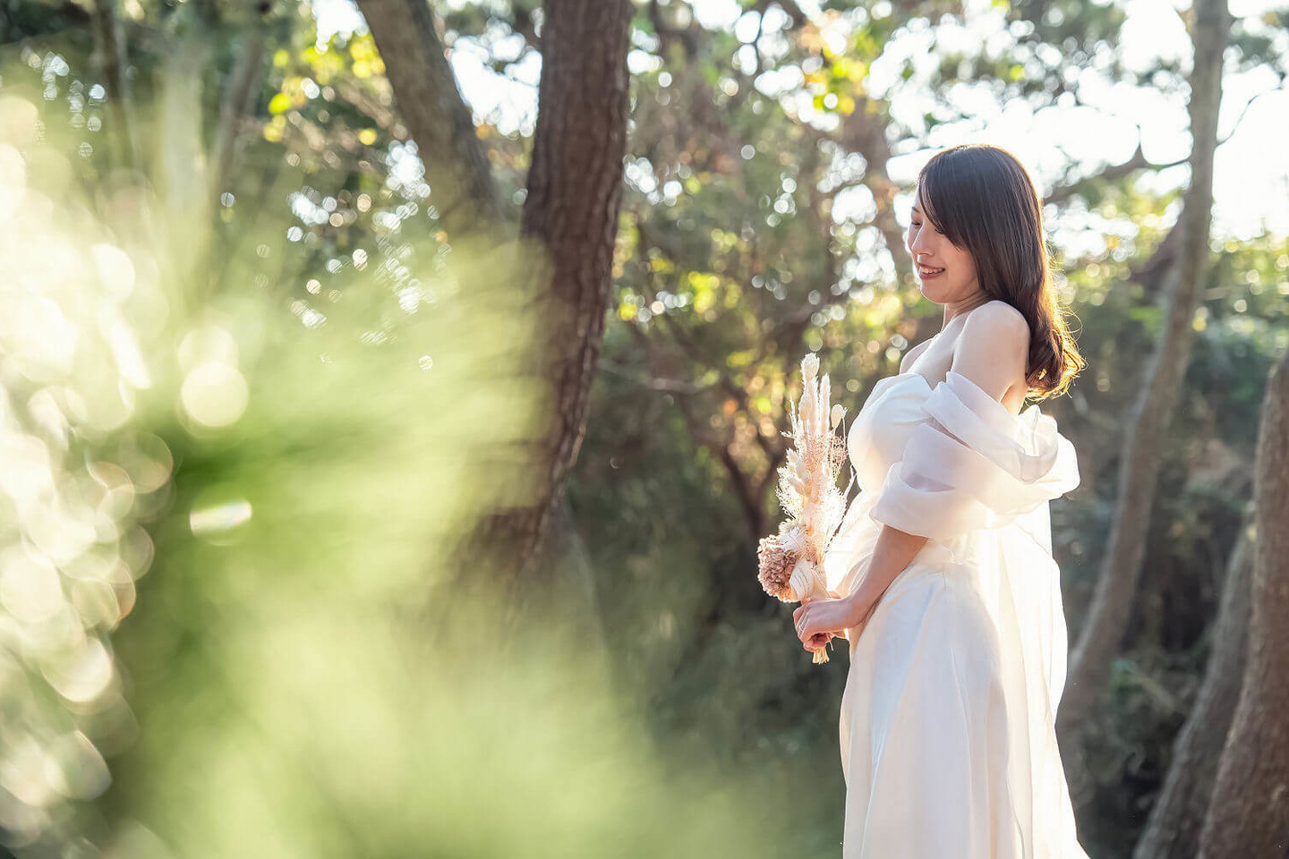 新婦ソロショット