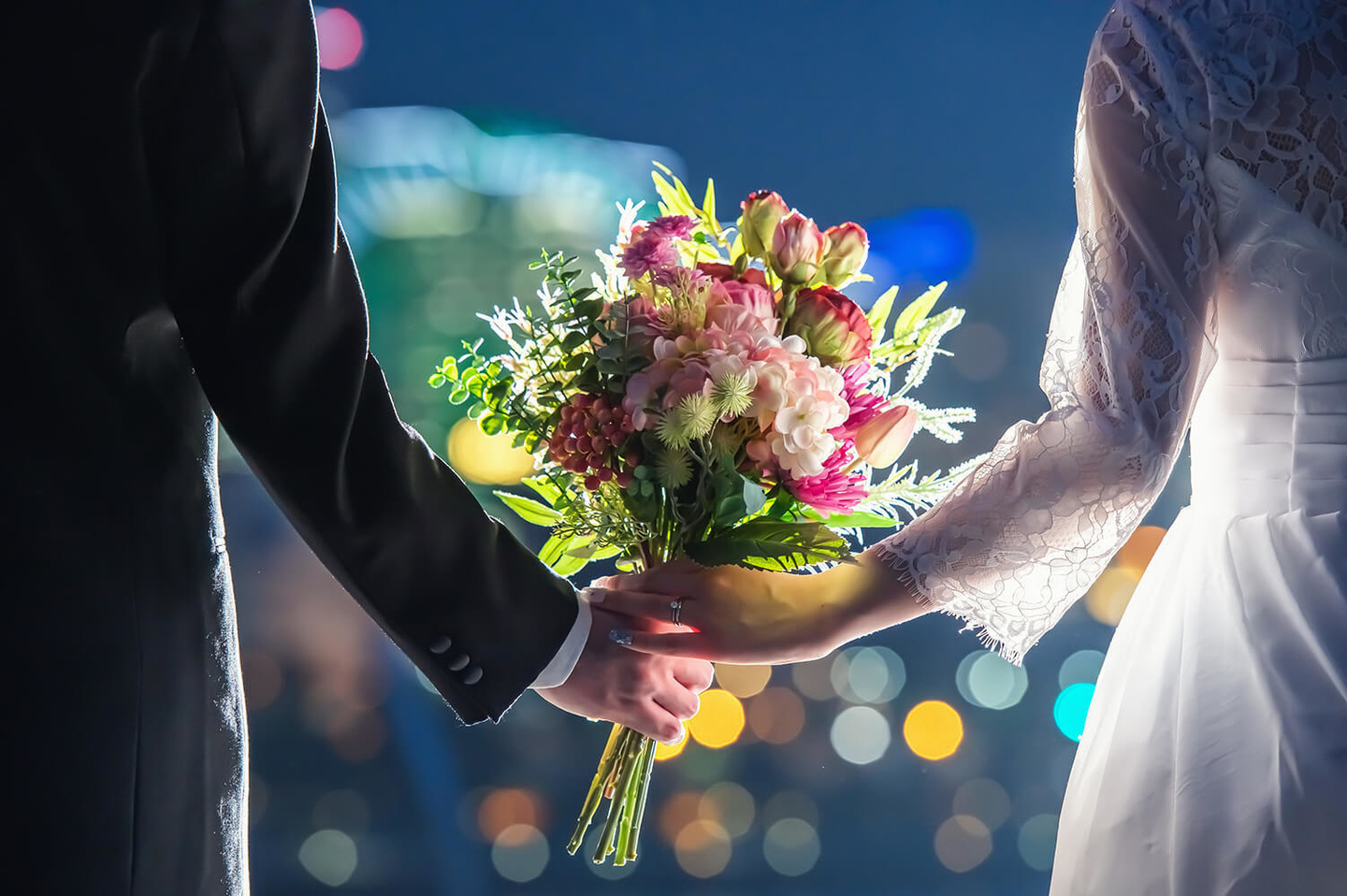 ブーケのアップショット